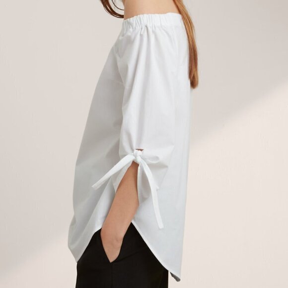 BABATON | Aritzia Malik Off the Shoulder Blouse - Picture 2 of 13